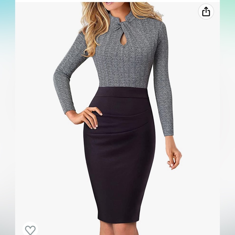 Business Casual Pencil Dress NWT